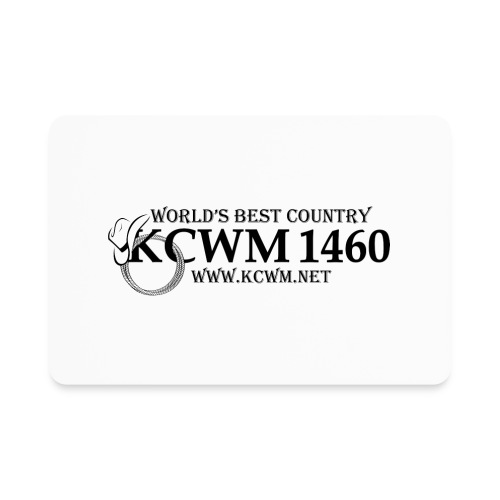 KCWM Logo - Rectangle Magnet