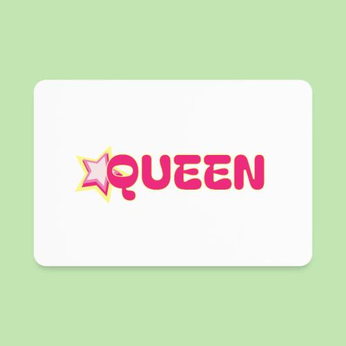 queen high resolution logo transparent 1 - Rectangle Magnet