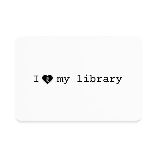 I love my library merch - Rectangle Magnet