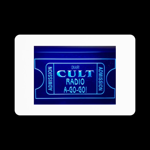 CRAGG Movie Ticket Neon Sign - Rectangle Magnet