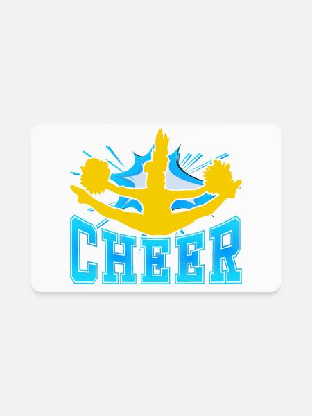 CHEER - Rectangle Magnet - white - Front