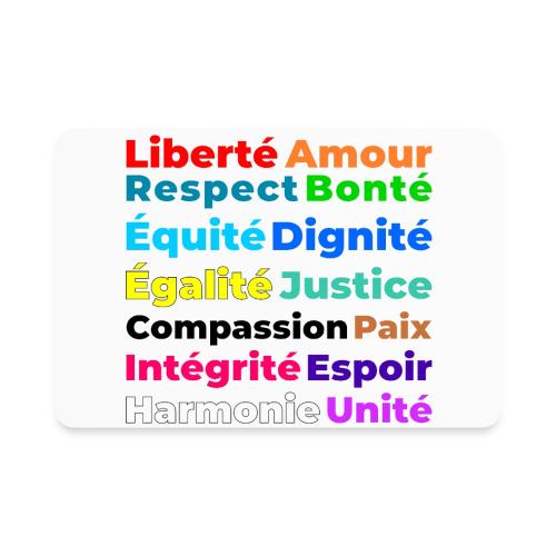 Words of Light - Rectangle Magnet
