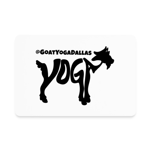 Goat Yoga Dallas - Rectangle Magnet