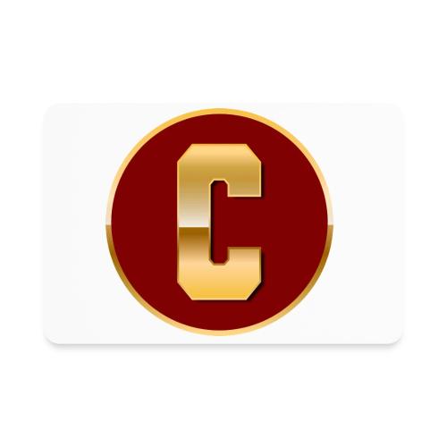Letter C – Capital Varsity Alphabet Monogram - Rectangle Magnet