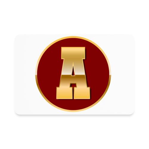 Letter A – Capital Varsity Alphabet Monogram - Rectangle Magnet