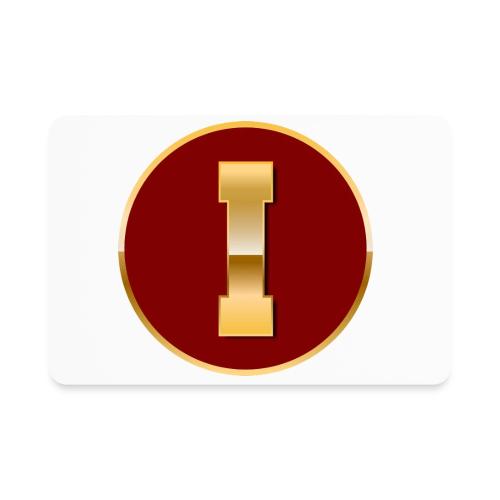 Letter I – Capital Varsity Alphabet Monogram - Rectangle Magnet