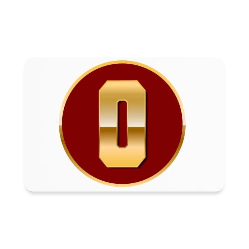Letter O – Capital Varsity Alphabet Monogram - Rectangle Magnet