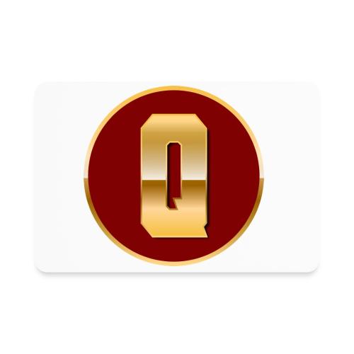 Letter Q – Capital Varsity Alphabet Monogram - Rectangle Magnet