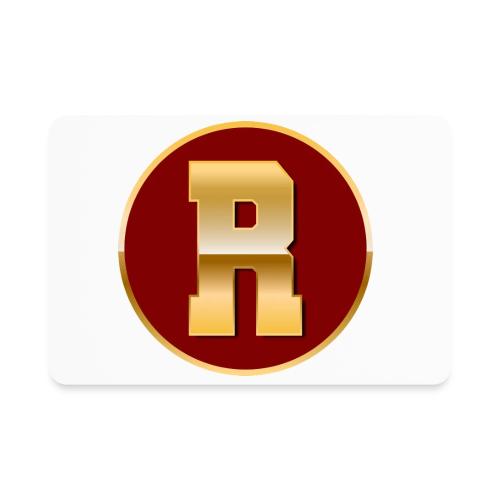 Letter R – Capital Varsity Alphabet Monogram - Rectangle Magnet