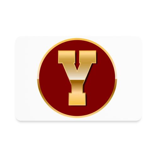 Letter Y – Capital Varsity Alphabet Monogram - Rectangle Magnet