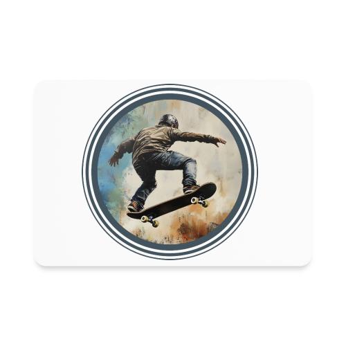 Skateboarding Energy - Rectangle Magnet