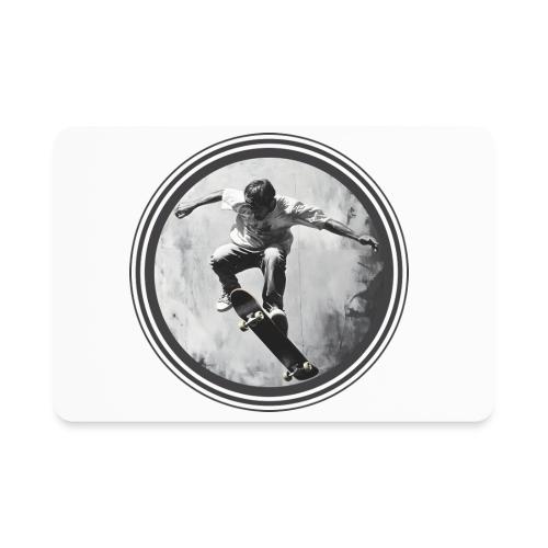 Skateboarding Vibes Only - Rectangle Magnet