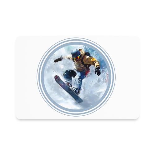 Snowboarding Life - Rectangle Magnet