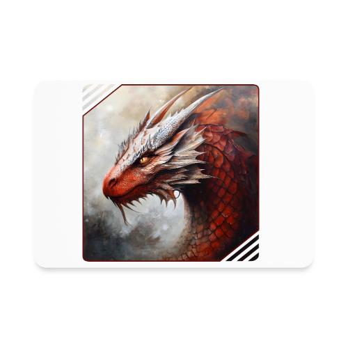 Mystic Dragon Realm - Rectangle Magnet