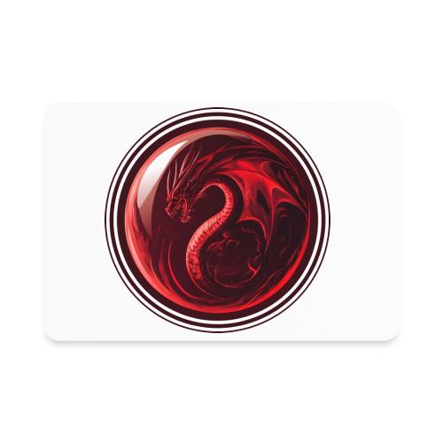 Dragon Orb - Rectangle Magnet