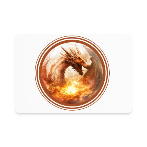 Dragon's Wrath - Rectangle Magnet