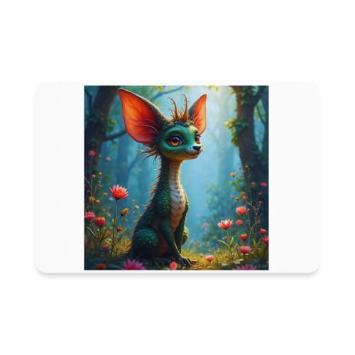 Fantasy Forest Character with Magical Vibe - Rectangle Magnet