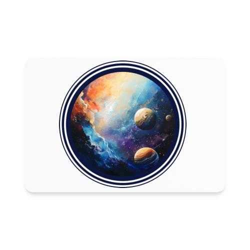 Nebula of Planets - Rectangle Magnet