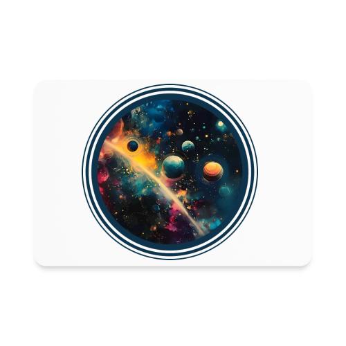Painted Planetscape - Rectangle Magnet
