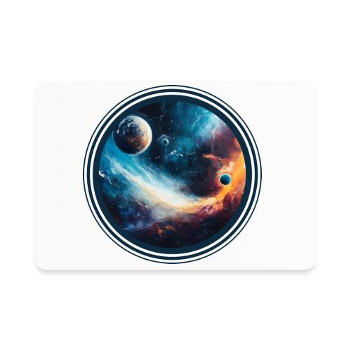 Planets Among Colors - Rectangle Magnet