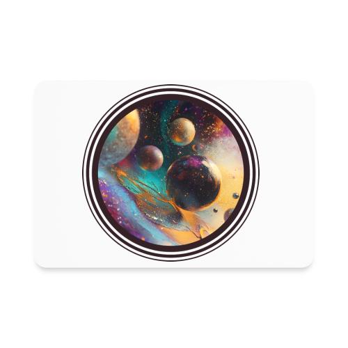 Planets in the Abstract - Rectangle Magnet