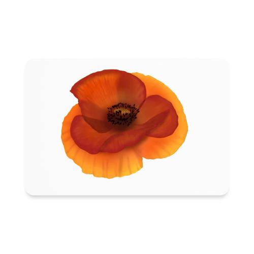 Vivid poppy - Rectangle Magnet