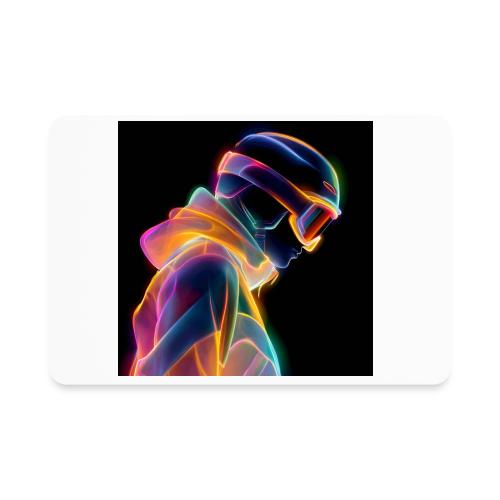Snowboarding: Neon Gravity Ride - Rectangle Magnet