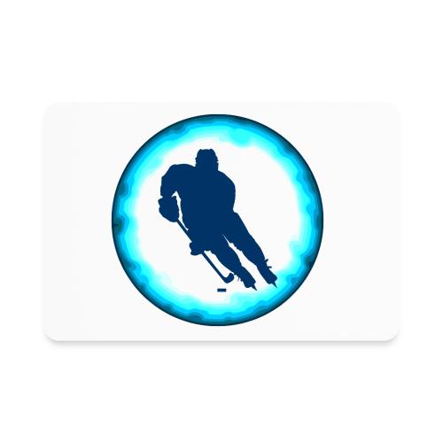Hockey: Ice Warrior - Rectangle Magnet