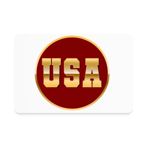 Golden USA Seal - Rectangle Magnet