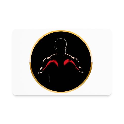 Boxing: Gold Core Muscle - Rectangle Magnet