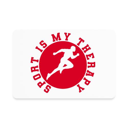 Sport Is My Therapy – Running Motivation Badge - Rectangle Magnet