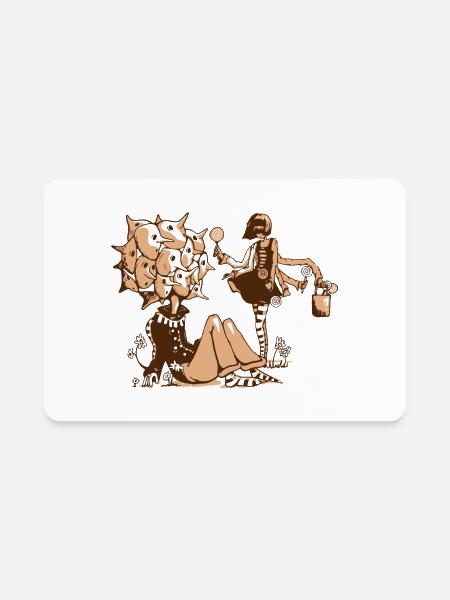 Cheer Up - Rectangle Magnet - white - Front
