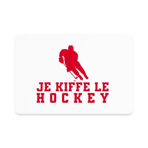 I love hockey - Rectangle Magnet