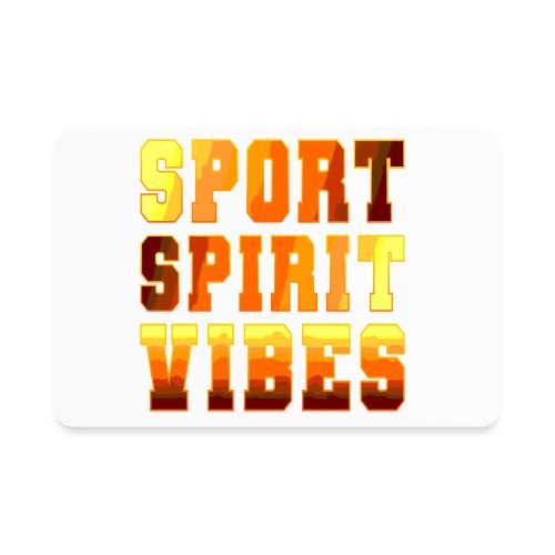 Sport Spirit Vibes Gradient - Rectangle Magnet