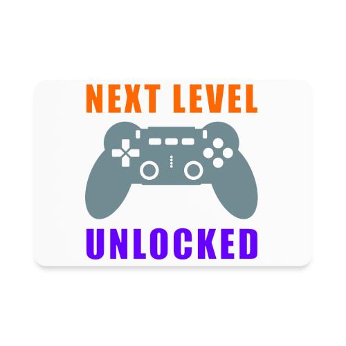 Next Level Unlocked Gamer Design - Rectangle Magnet