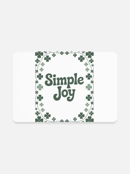 Chamomile Calm - Rectangle Magnet - white - Front