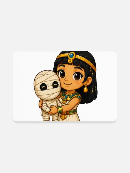 Ancient Egypt gifts  - Rectangle Magnet - white - Front