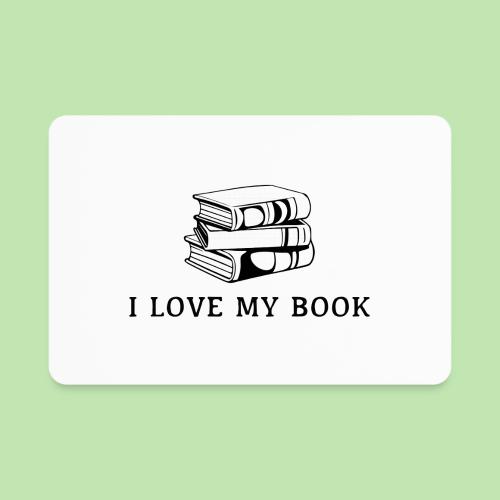 I love my book t-shirt - Rectangle Magnet