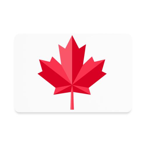 Canadian red maple leaf - Rectangle Magnet