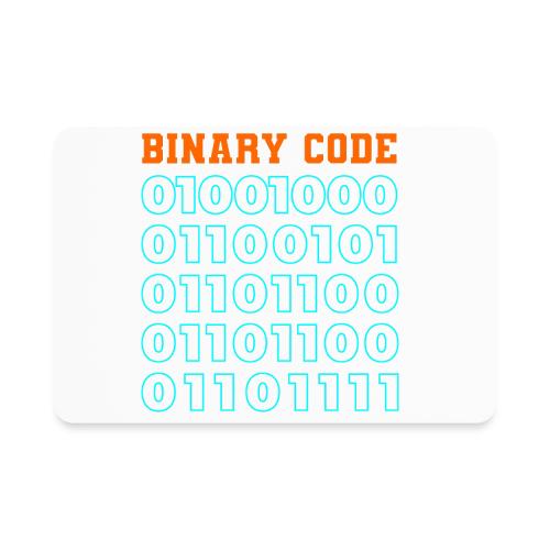 Say Hello in Binary code - Rectangle Magnet
