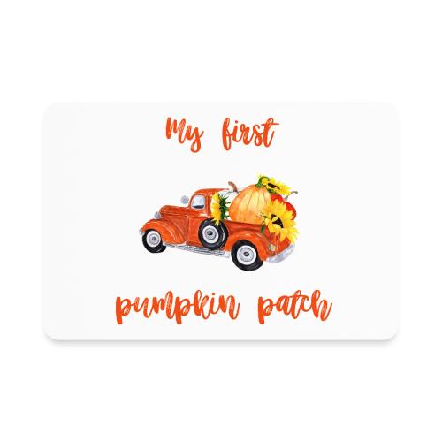 My first pumpkin patch - Rectangle Magnet