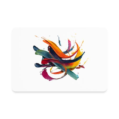 Colorful Waves - Rectangle Magnet