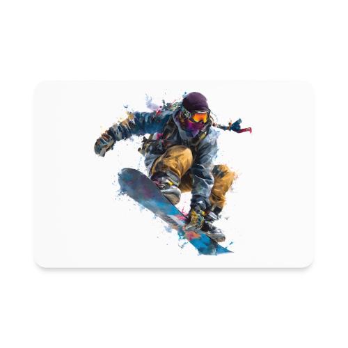Snowboarding: Splash of Speed - Rectangle Magnet