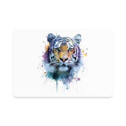 Splash-Art Tiger Face - Rectangle Magnet