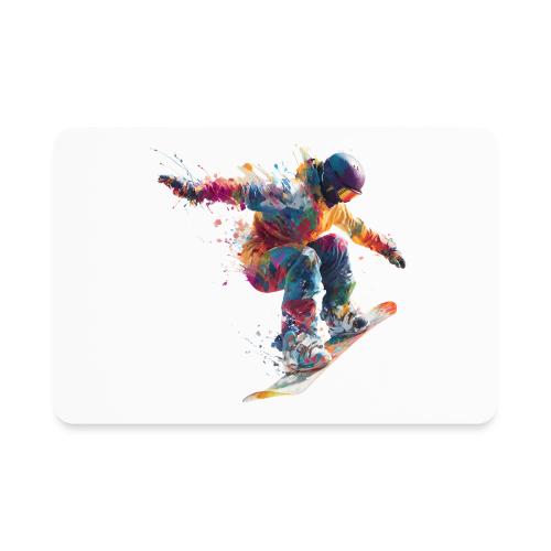 Snowboarding: Frozen Flight - Rectangle Magnet