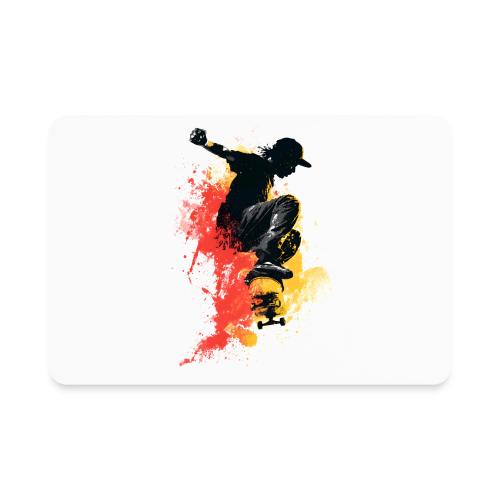 Skateboarding: Splash of Motion - Rectangle Magnet
