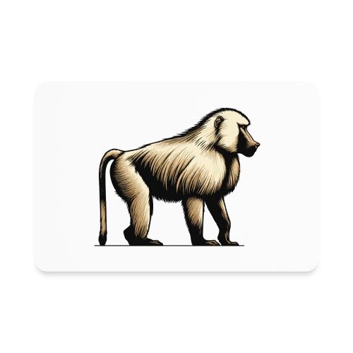 Baboon - Rectangle Magnet