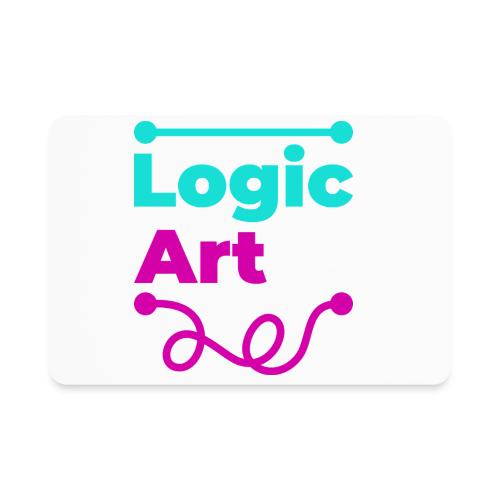 Art vs Logic - Rectangle Magnet