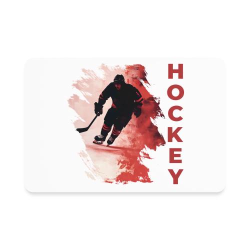 Hockey Fire - Rectangle Magnet