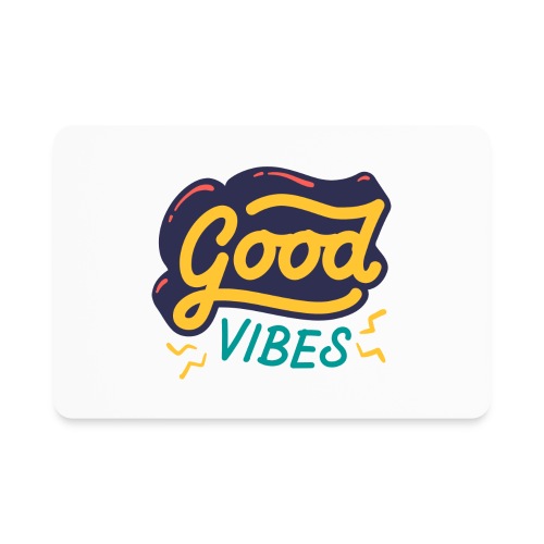 Good Vibes - Rectangle Magnet